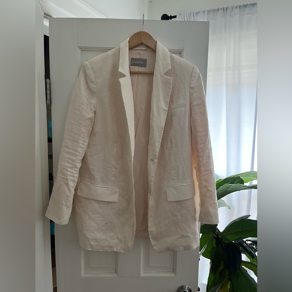 Everlane The Linen Oversized Blazer / Size 6